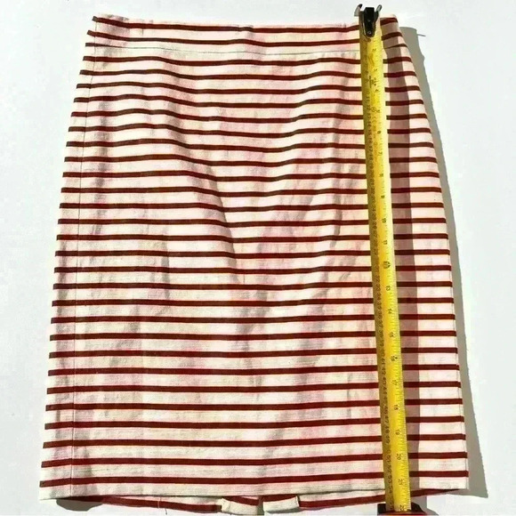 J Crew Striped Pencil Skirt - Picture 7 of 7